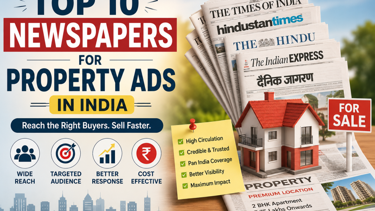Top 10 Newspapers for Property Ads in India